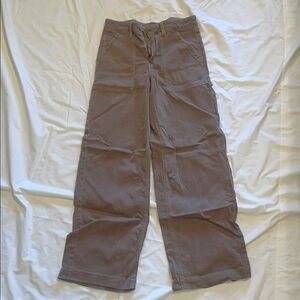 american eagle super high rise baggy wide leg pants